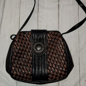 vintage sharif crossbody purse magnetic opening
